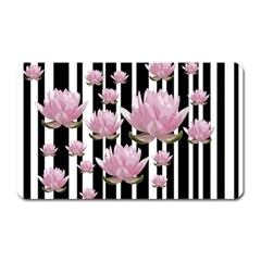 Namaste - Lotus Magnet (rectangular) by Valentinaart