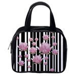 Namaste - Lotus Classic Handbags (One Side) Front