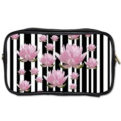 Namaste - Lotus Toiletries Bags by Valentinaart