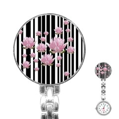 Namaste - Lotus Stainless Steel Nurses Watch by Valentinaart