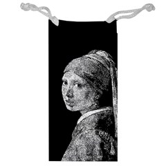 The Girl With The Pearl Earring Jewelry Bag by Valentinaart