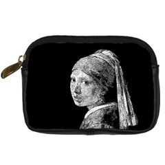 The Girl With The Pearl Earring Digital Camera Cases by Valentinaart