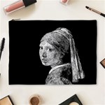 The Girl With The Pearl Earring Cosmetic Bag (XL) Front