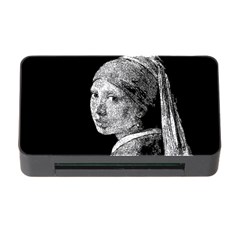 The Girl With The Pearl Earring Memory Card Reader With Cf by Valentinaart