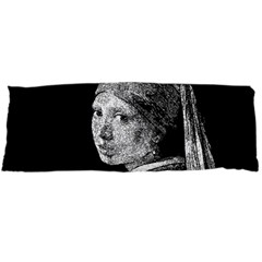 The Girl With The Pearl Earring Body Pillow Case (dakimakura) by Valentinaart