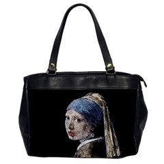 The Girl With The Pearl Earring Office Handbags by Valentinaart