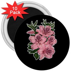 Orchid 3  Magnets (10 Pack)  by Valentinaart