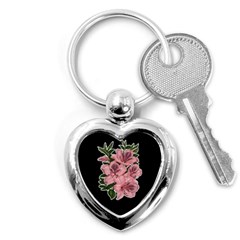 Orchid Key Chains (heart)  by Valentinaart