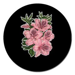 Orchid Magnet 5  (round) by Valentinaart