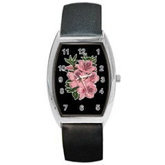 Orchid Barrel Style Metal Watch by Valentinaart