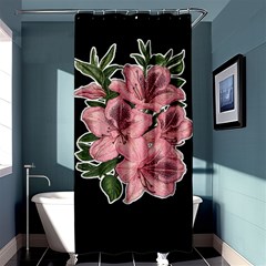 Orchid Shower Curtain 36  X 72  (stall)  by Valentinaart