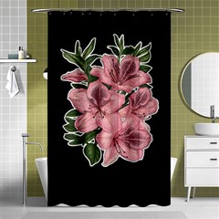 Orchid Shower Curtain 48  X 72  (small)  by Valentinaart