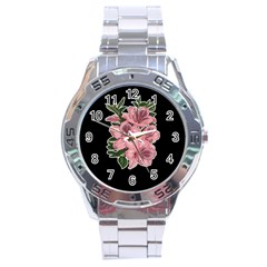 Orchid Stainless Steel Analogue Watch by Valentinaart