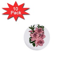 Orchid 1  Mini Buttons (10 Pack)  by Valentinaart