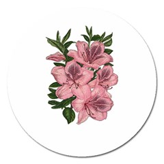 Orchid Magnet 5  (round) by Valentinaart