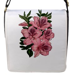 Orchid Flap Messenger Bag (s) by Valentinaart