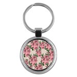 Orchid Key Chains (Round)  Front