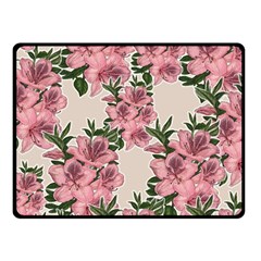 Orchid Fleece Blanket (small) by Valentinaart