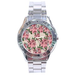 Orchid Stainless Steel Analogue Watch by Valentinaart