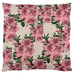 Orchid Large Cushion Case (one Side) by Valentinaart