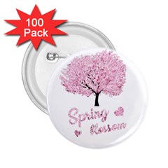 Spring Blossom  2 25  Buttons (100 Pack)  by Valentinaart