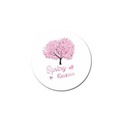 Spring Blossom  Golf Ball Marker by Valentinaart