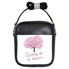 Spring Blossom  Girls Sling Bags by Valentinaart