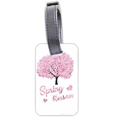 Spring Blossom  Luggage Tags (two Sides) by Valentinaart