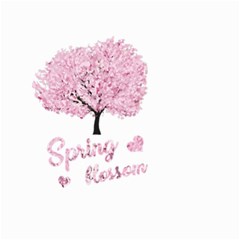 Spring Blossom  Small Garden Flag (two Sides) by Valentinaart