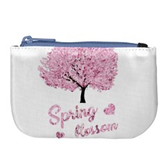 Spring Blossom  Large Coin Purse by Valentinaart