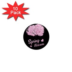 Spring Blossom  1  Mini Magnet (10 Pack)  by Valentinaart