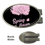 Spring blossom  Money Clips (Oval)  Front