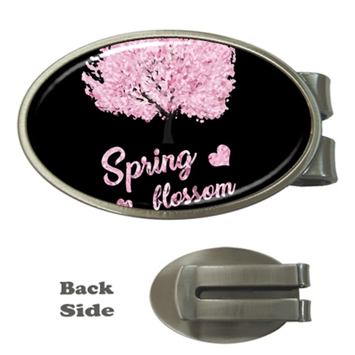 Spring blossom  Money Clips (Oval) 