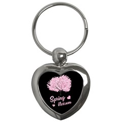 Spring Blossom  Key Chains (heart)  by Valentinaart