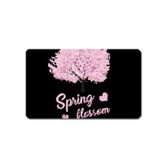 Spring Blossom  Magnet (name Card) by Valentinaart