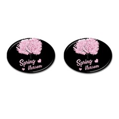 Spring Blossom  Cufflinks (oval) by Valentinaart