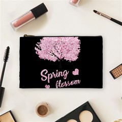 Spring Blossom  Cosmetic Bag (medium)  by Valentinaart