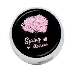 Spring Blossom  4-port Usb Hub (one Side) by Valentinaart