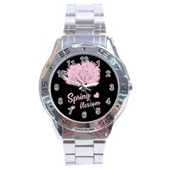 Spring Blossom  Stainless Steel Analogue Watch by Valentinaart