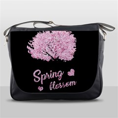 Spring Blossom  Messenger Bags by Valentinaart