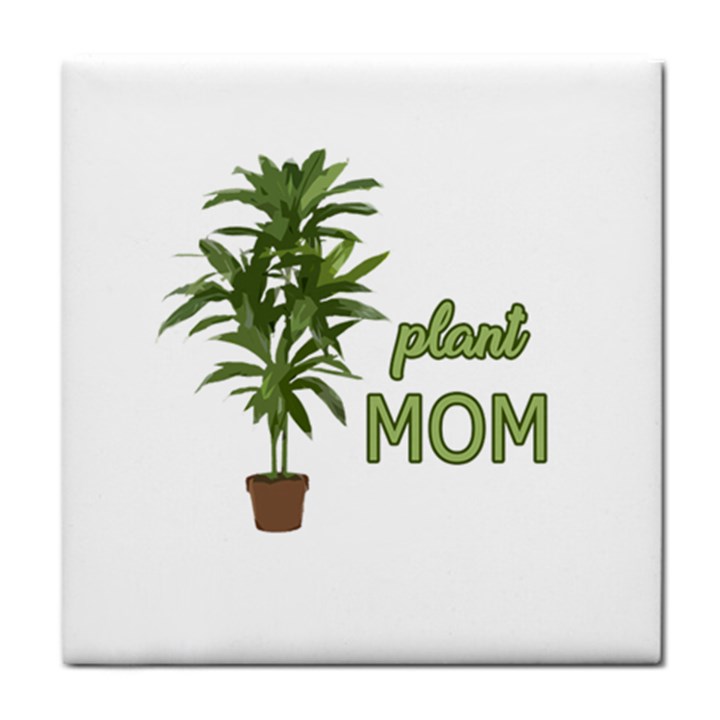 Plant mom Tile Coasters