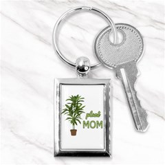 Plant Mom Key Chains (rectangle)  by Valentinaart