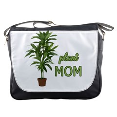 Plant Mom Messenger Bags by Valentinaart