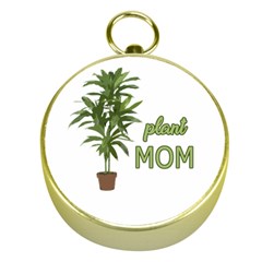 Plant Mom Gold Compasses by Valentinaart