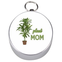 Plant Mom Silver Compasses by Valentinaart