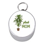 Plant mom Mini Silver Compasses Front