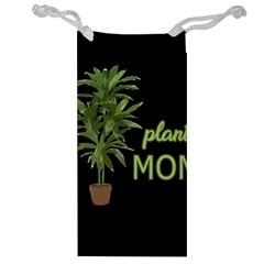 Plant Mom Jewelry Bag by Valentinaart