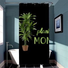 Plant Mom Shower Curtain 36  X 72  (stall)  by Valentinaart