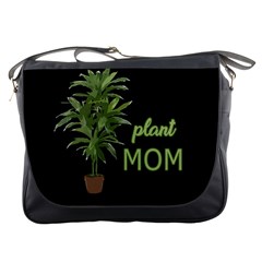 Plant Mom Messenger Bags by Valentinaart