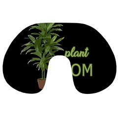 Plant Mom Travel Neck Pillows by Valentinaart